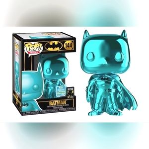 New Funko Pop! Teal Chrome Batman #144